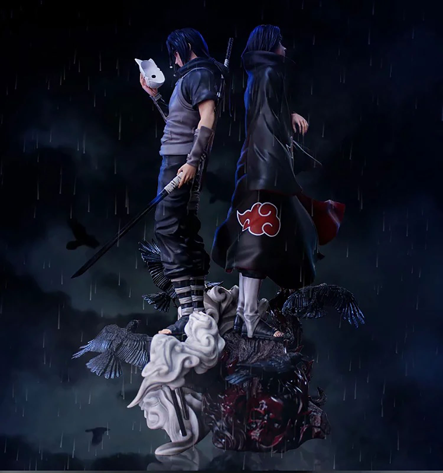 Naruto Shippuden Uchiha Kokushibo GK Style PVC Anime Action Figure Model Statue for Fans Collection - Image 4