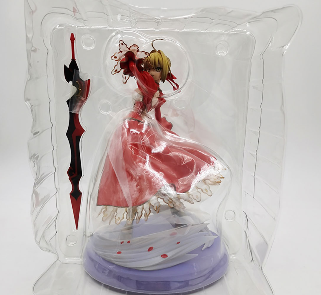 Fate Series Red Saber Anime Action Figure Model Statue Ideal For Fans Hobby Collection - Image 7
