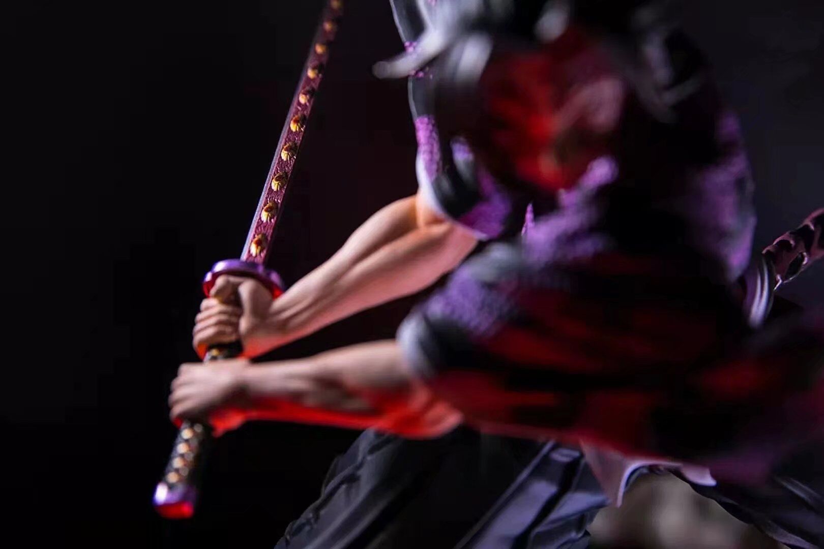 Demon Slayer Kimetsu No Yaiba Kokushibo Michikatsu Tsugikuni Collectible Anime Figure Model For Fans Collection - Image 5