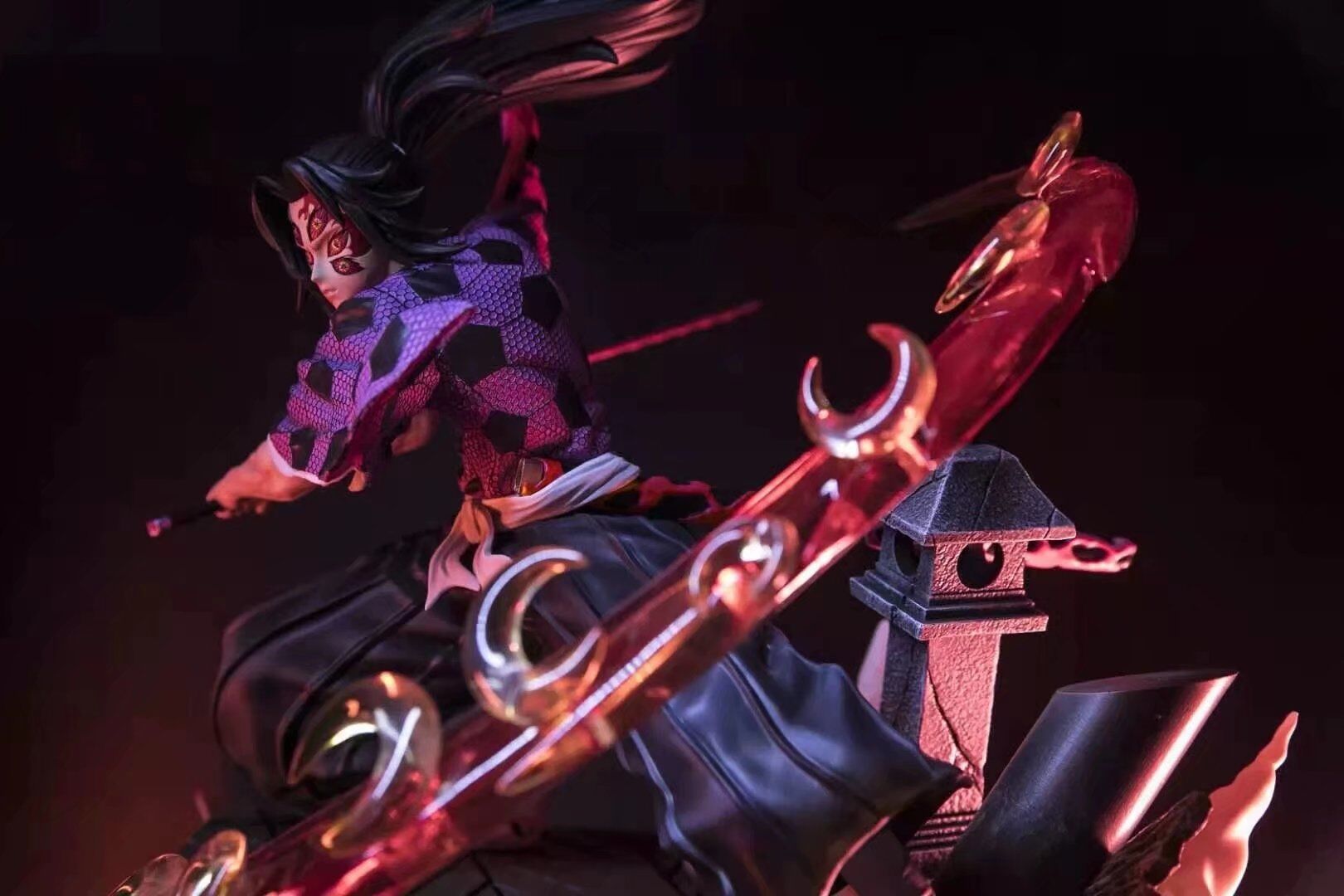 Demon Slayer Kimetsu No Yaiba Kokushibo Michikatsu Tsugikuni Collectible Anime Figure Model For Fans Collection - Image 6