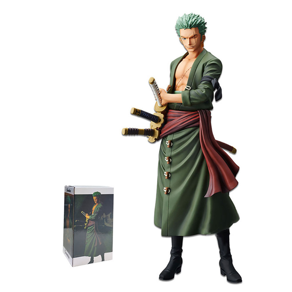 One Piece Anime Three Swords Style GK Collectible Action Figure Fashion Costume Model For Fan Hobby Collection - Image 6