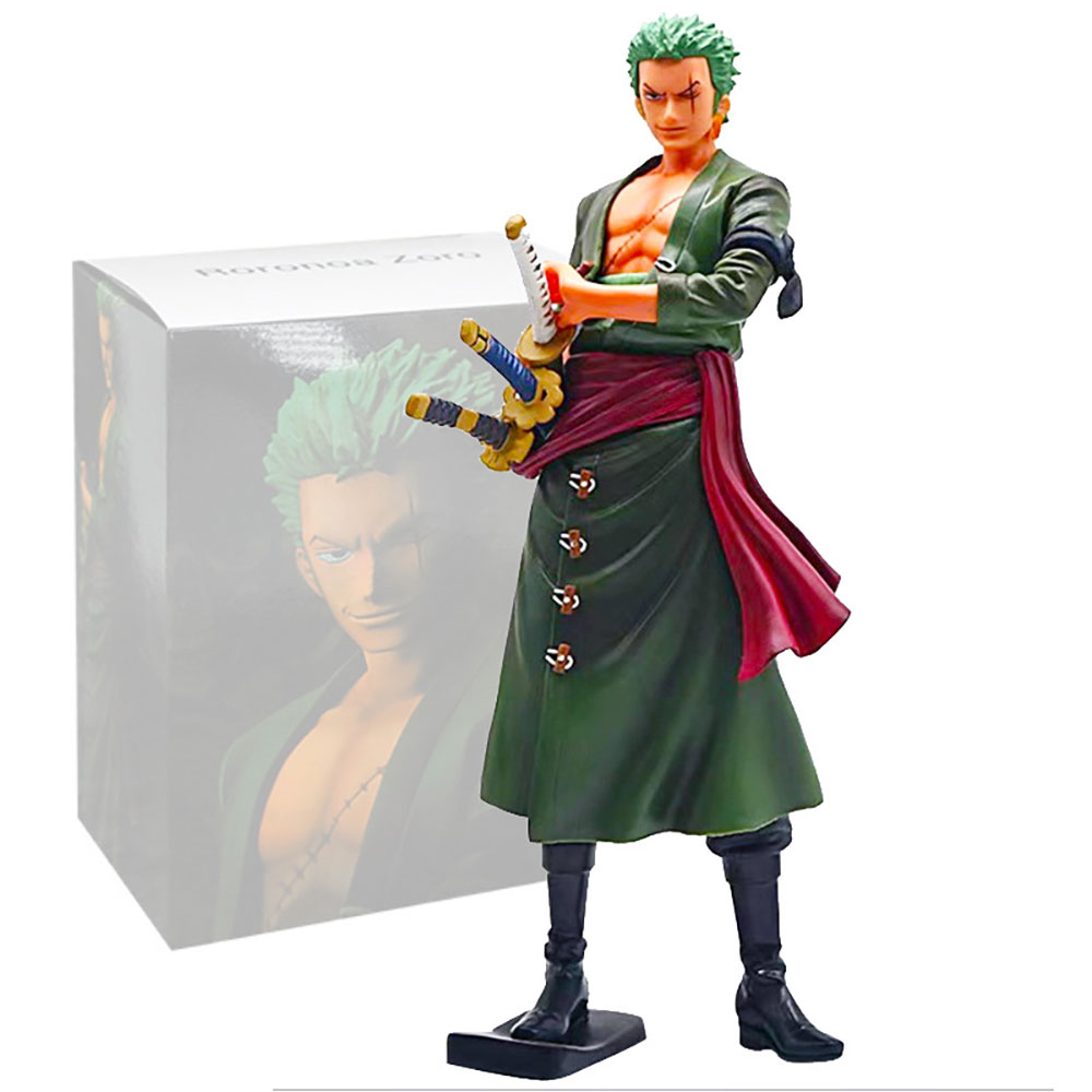 One Piece Anime Three Swords Style GK Collectible Action Figure Fashion Costume Model For Fan Hobby Collection - Image 7