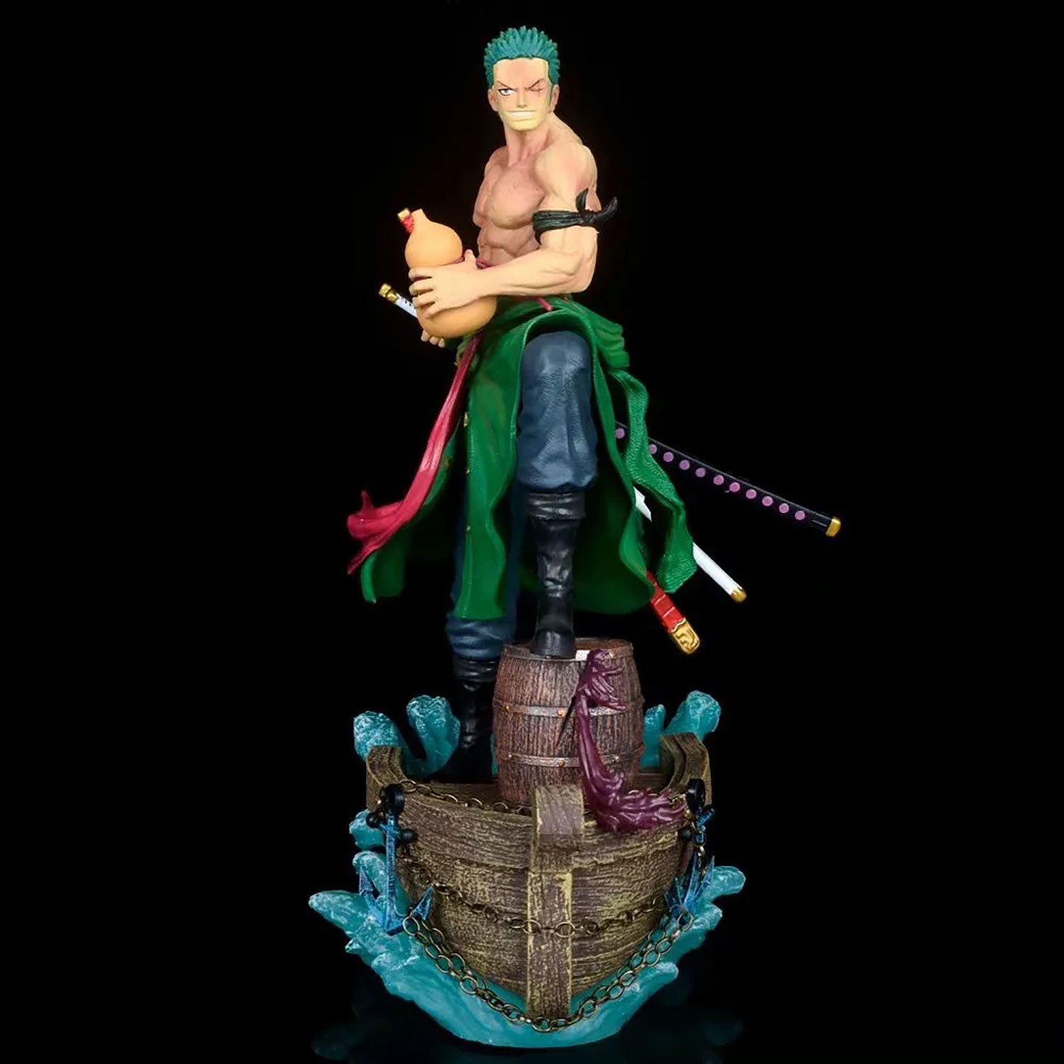 One Piece GK Style Anime Action Figure Three Swords Pose Changeable Costume PVC Collectible Model For Fans Hobby Collection - Image 4