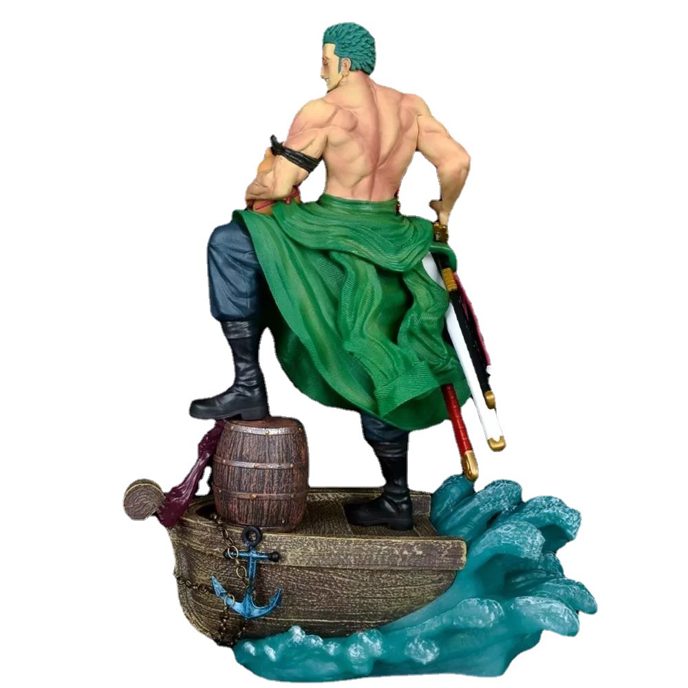 One Piece GK Style Anime Action Figure Three Swords Pose Changeable Costume PVC Collectible Model For Fans Hobby Collection - Image 6