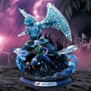 Naruto Kakashi Light-Up Anime Figure Collectible Model Statue