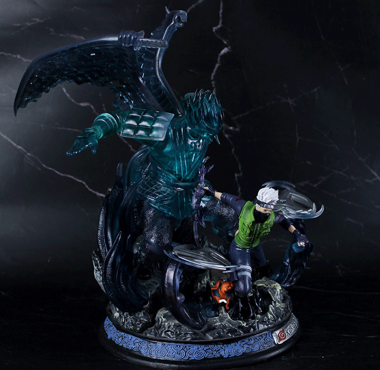 Naruto Kakashi Light-Up Anime Figure Collectible Model Statue - Image 5