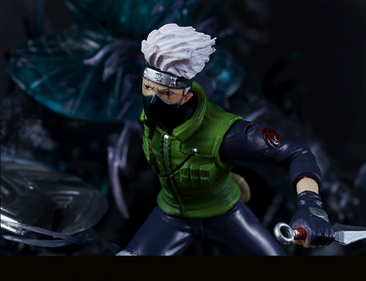 Naruto Kakashi Light-Up Anime Figure Collectible Model Statue - Image 6