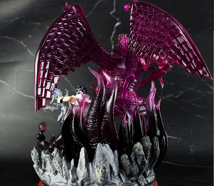 Naruto Uchiha Sasuke Light-Up Anime Figure Collectible Model Statue - Image 3