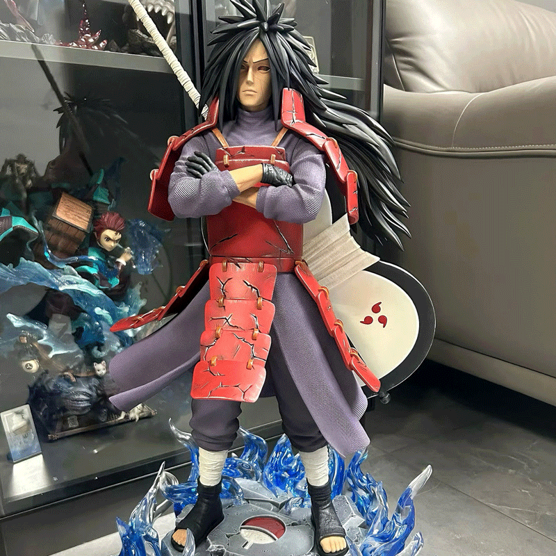 CW Studio Madara Uchiha LED Light-Up 43cm Naruto GK Statue - Image 3