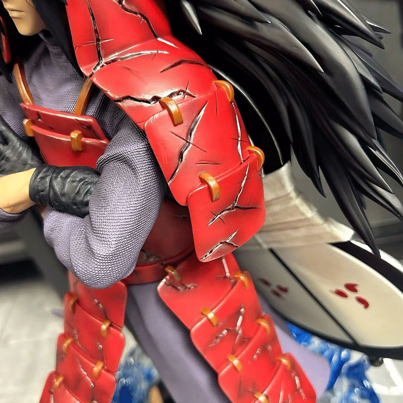 CW Studio Madara Uchiha LED Light-Up 43cm Naruto GK Statue - Image 5