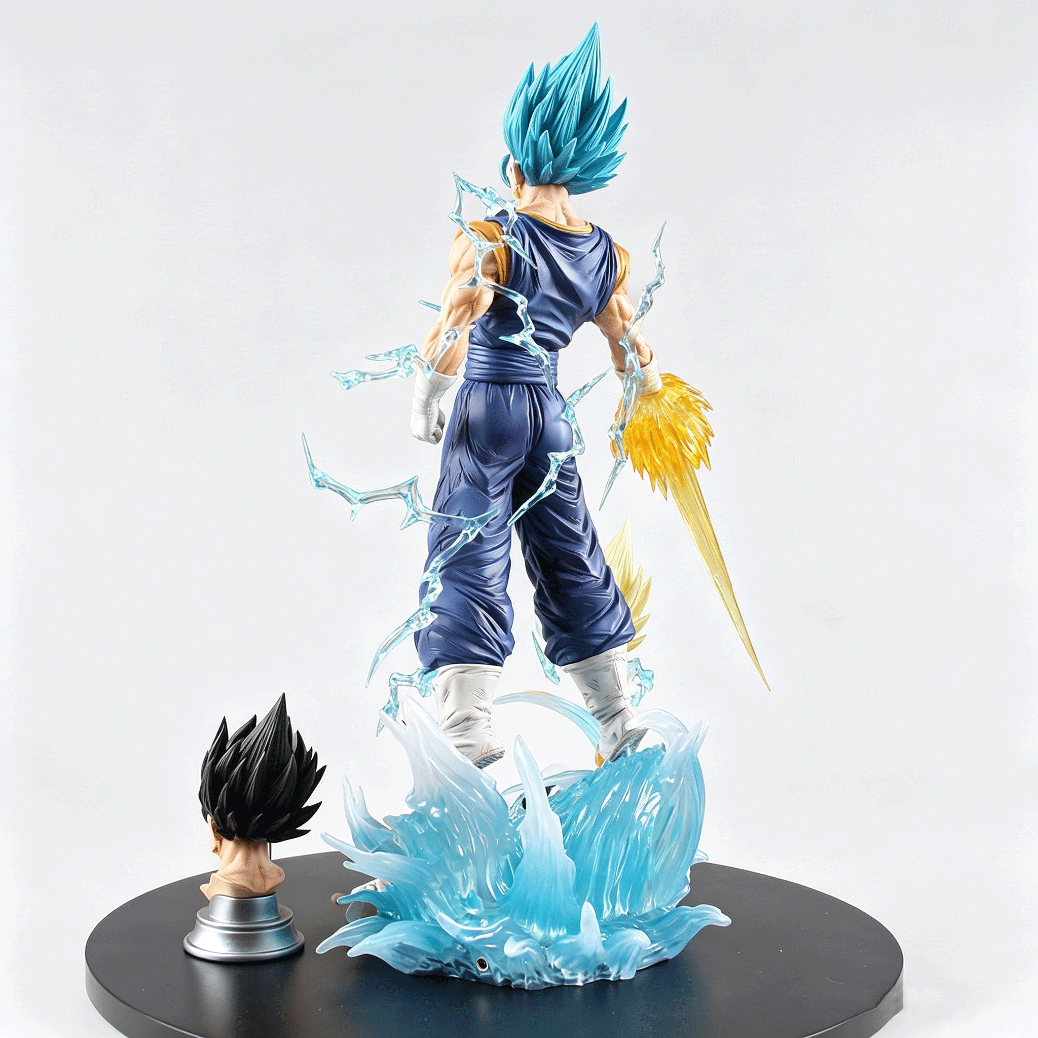 Vegito Dragon Ball LED Light-Up 3 Heads Deluxe Edition GK Statue – Anime Collectible Gift - Image 7