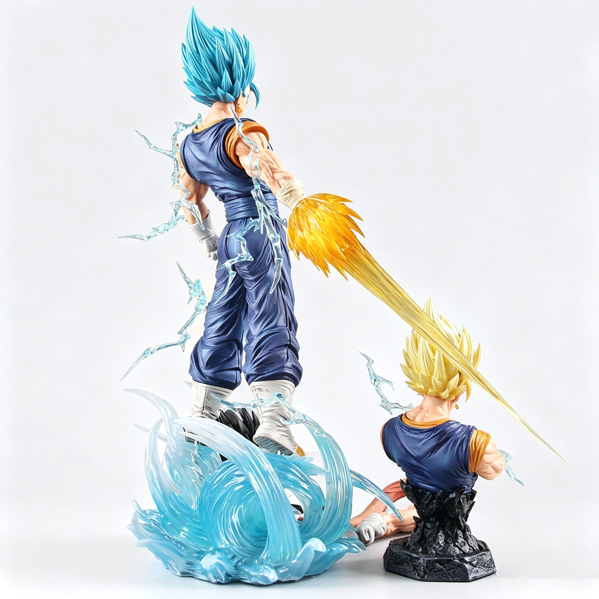 Vegito Dragon Ball LED Light-Up 3 Heads Deluxe Edition GK Statue – Anime Collectible Gift - Image 6