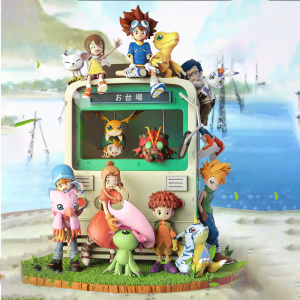 Digimon – All First Gen Digimon & Partners (Original Memory Family Portrait) Statue