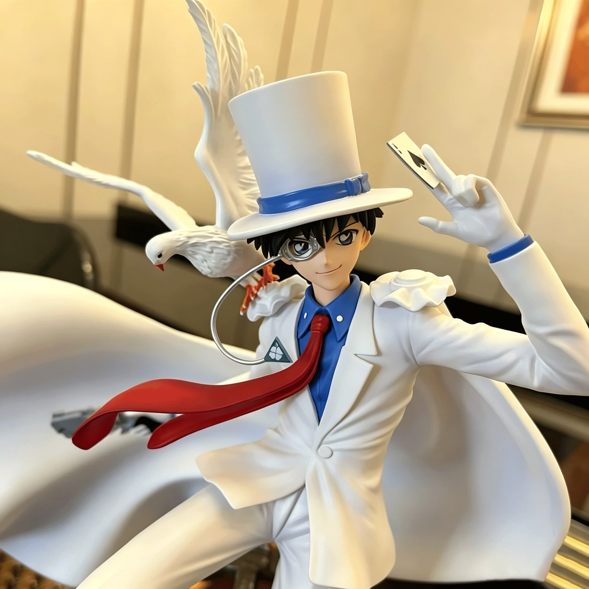 Case Closed - Kaito Kuroba/Kid the Phantom Thief (Dual Interchangeable Heads Version) Figure - Image 5