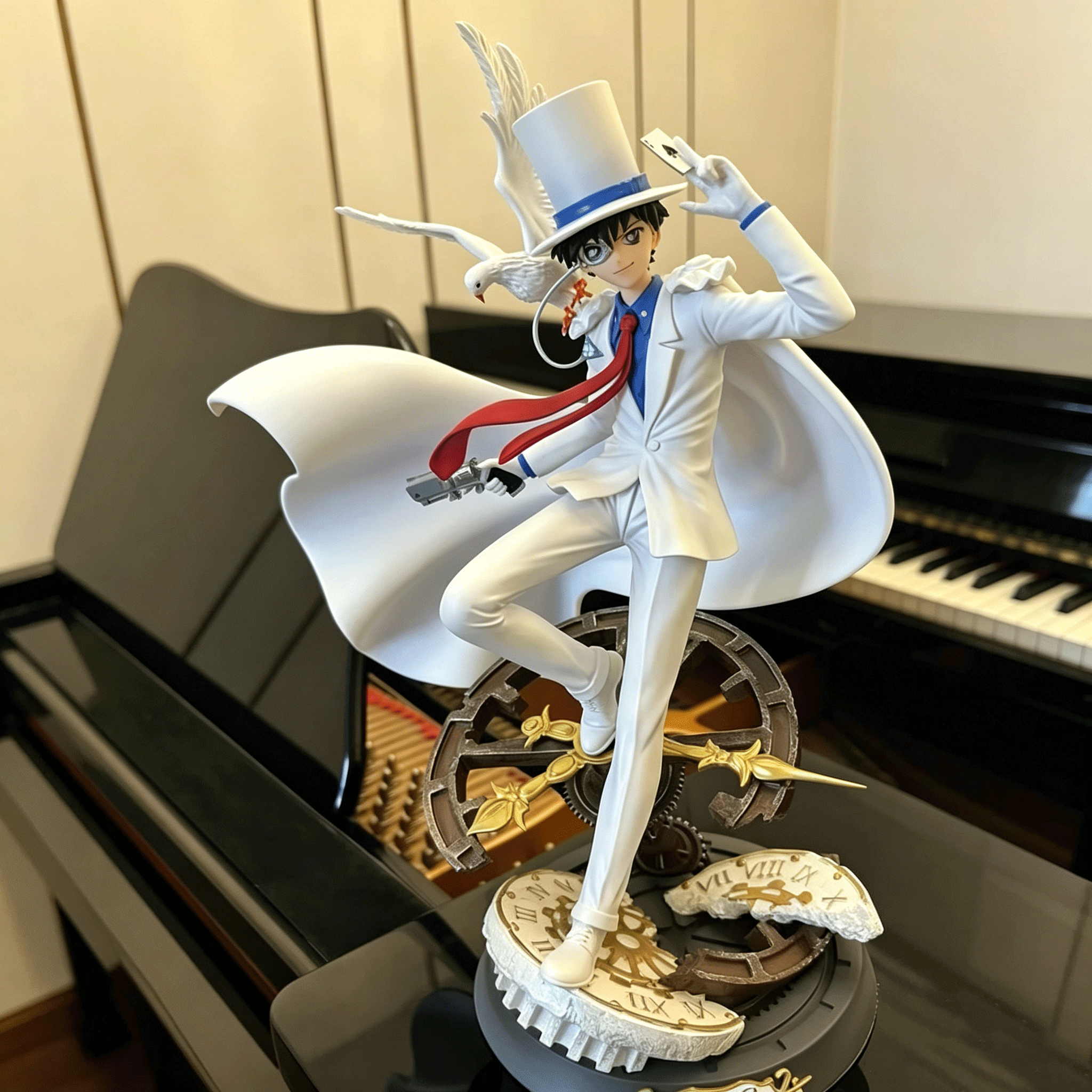 Case Closed - Kaito Kuroba/Kid the Phantom Thief (Dual Interchangeable Heads Version) Figure - Image 2