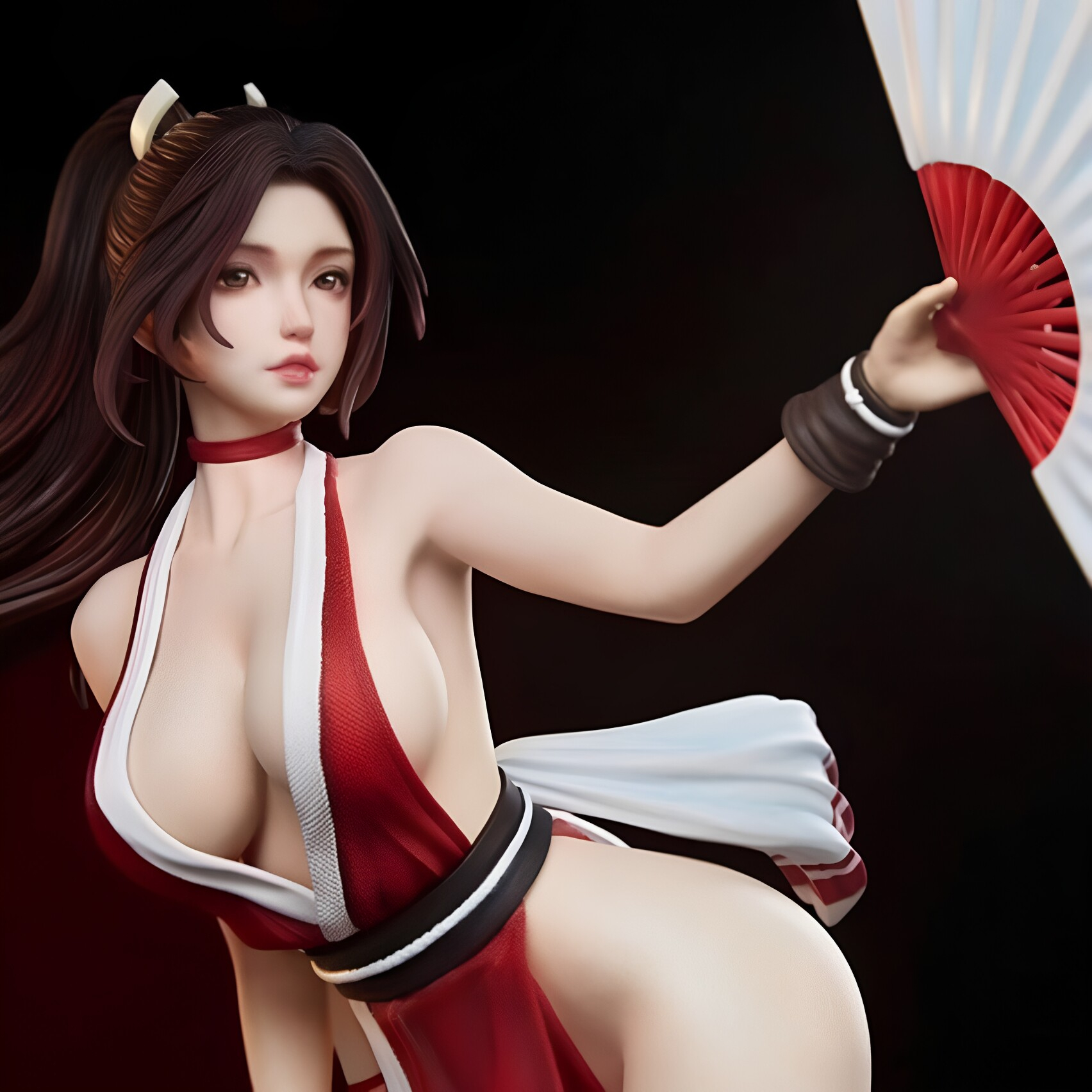 The King of Fighters - Mai Shiranui (KOF95 Red Outfit Bishoujo Version) Figure - Image 2