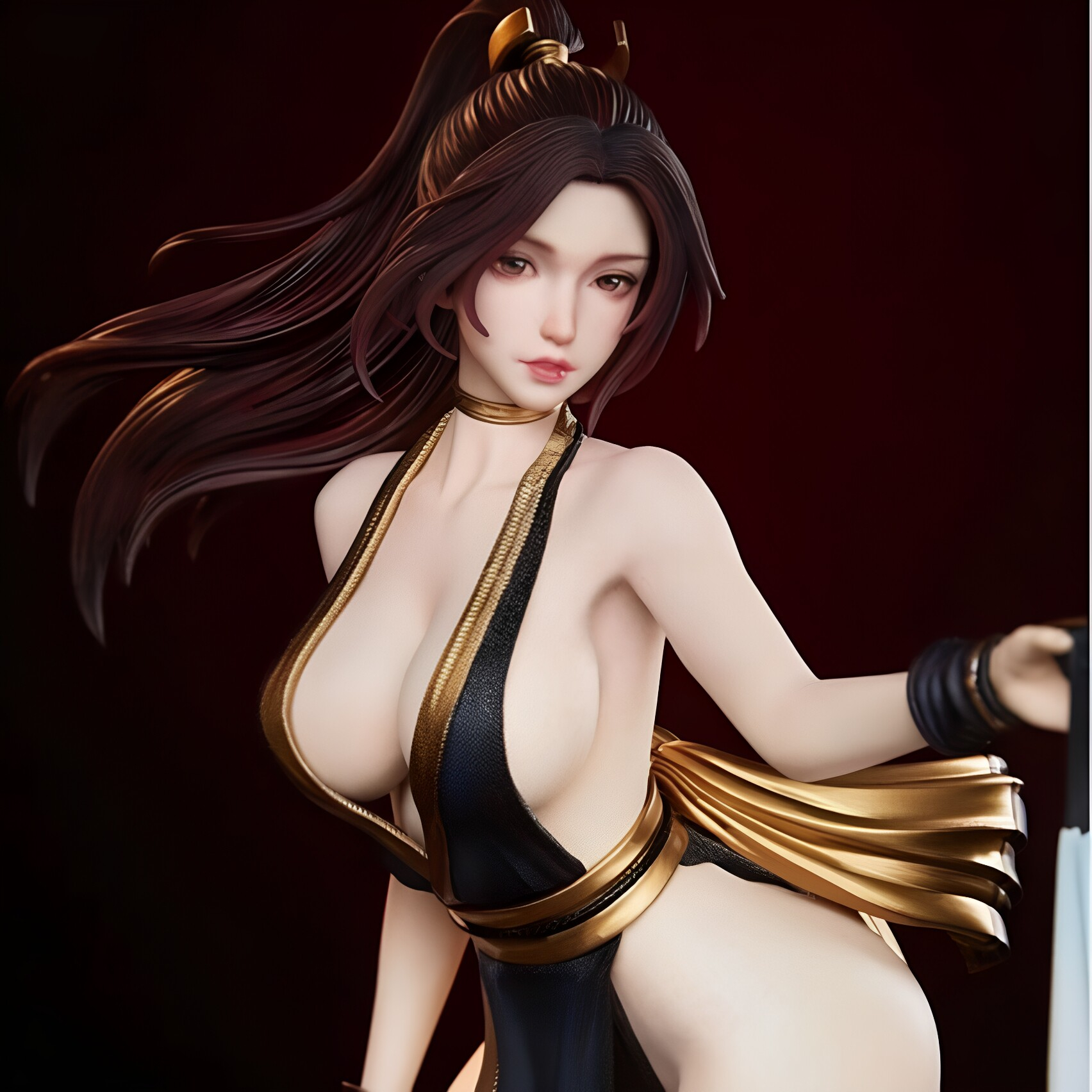 The King of Fighters - Mai Shiranui (KOF95 Black Outfit Bishoujo Version) Figure - Image 3