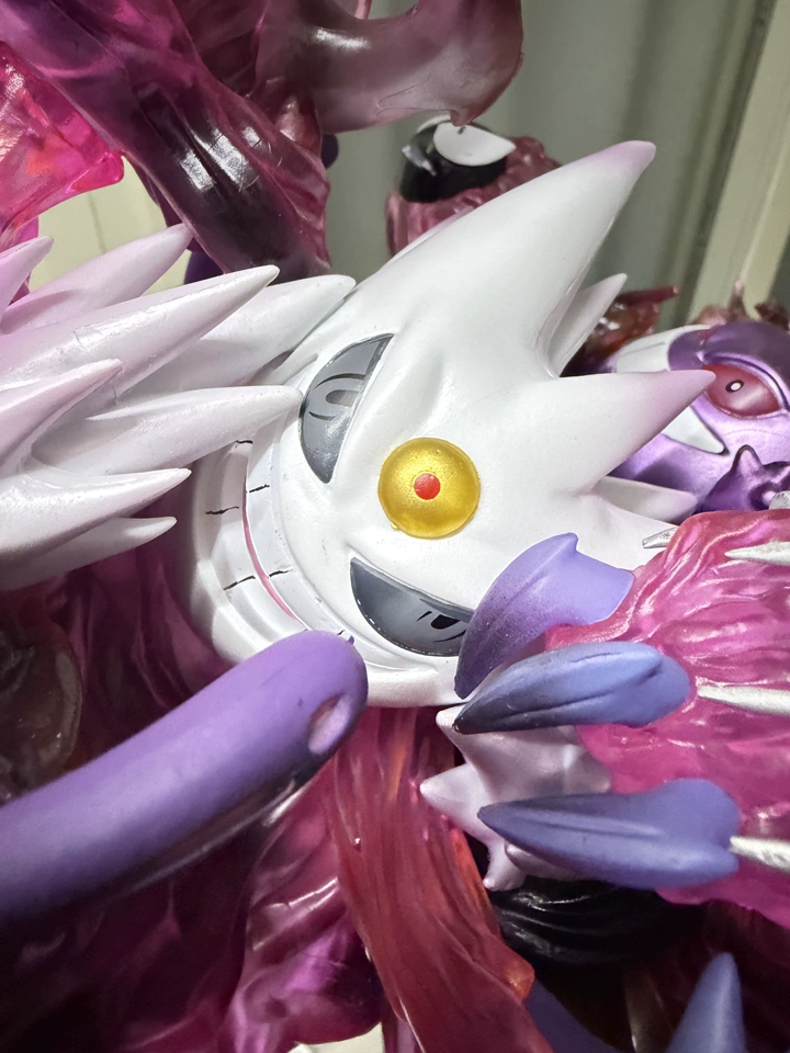 Pokémon - Gengar Family (Fantasy House White Shadow Evolution Set) Statue - Image 3