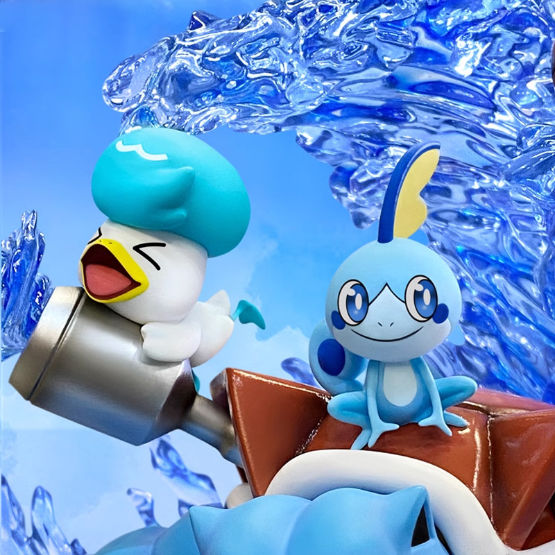 Pokemon - Blastoise (Water Type Full Family Set) Statue - Image 3
