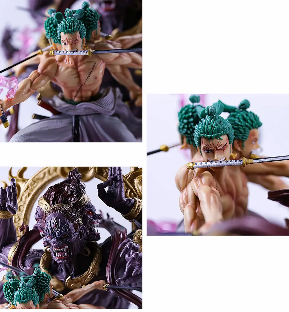 One Piece - Roronoa Zoro (Demonic Aura Nine Sword Style) GK Figure - Image 7