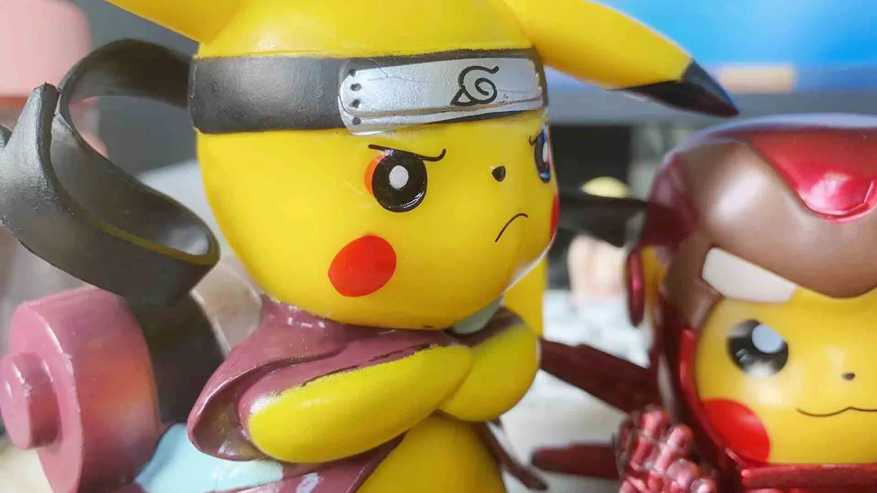 Pokémon - Cosplay Pikachu (Captain America / Naruto Sage Mode Version) Figure - Image 5