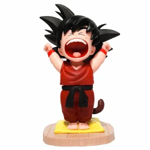 Buy Dragon Ball Z Kid Goku Good Morning Yawning Version Figure with Crypto at AnimeFigureHub