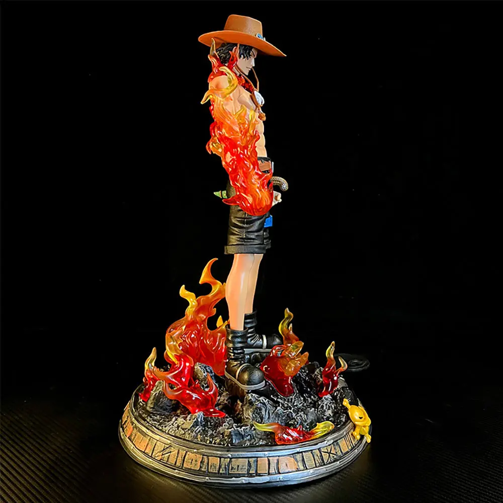 One Piece - Portgas D. Ace (Dream Studio Fire Fist Version) 42cm GK Figure with Dual Head Sculpt - Image 3