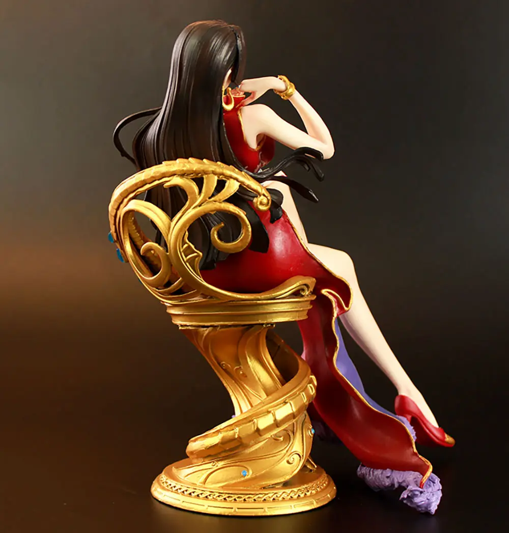 One Piece - Boa Hancock (Seated Red Dress Version) Figure - Image 3