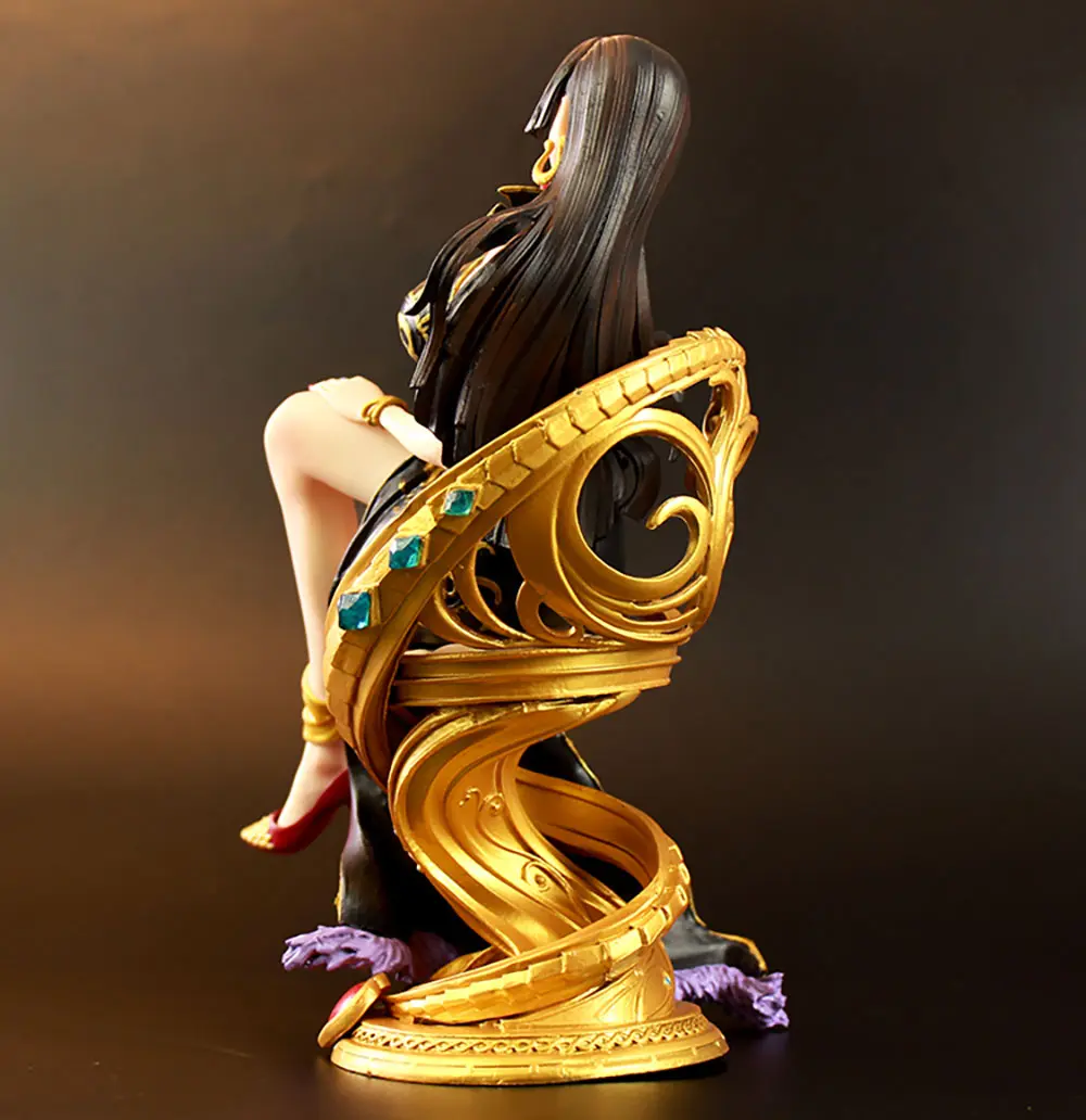 One Piece - Boa Hancock (Seated Black Dress Version) Figure - Image 4