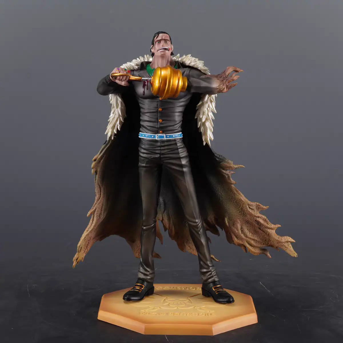 Buy One Piece Sir Crocodile Black Overlord PVC Collectible Figure with Crypto at AnimeFigureHub