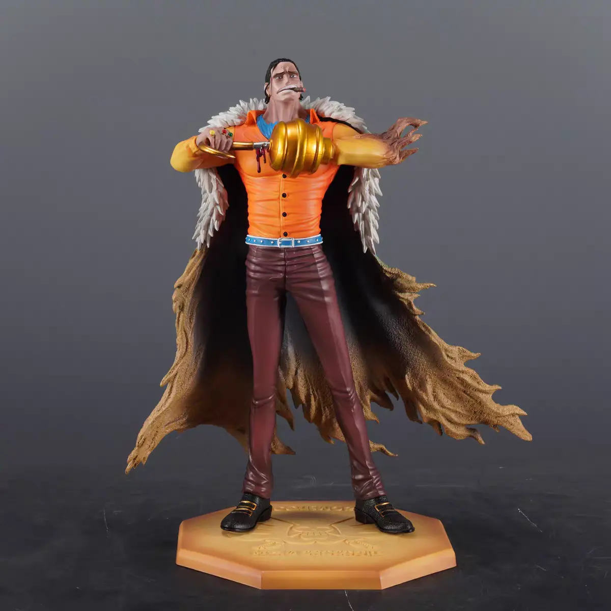 Buy One Piece Sir Crocodile Yellow Hegemony PVC Collectible Figure with Crypto at AnimeFigureHub