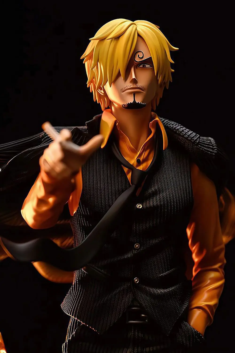 One Piece - Sanji (Monster Trio Hot-Blooded Light-Up Version) GK Statue - Image 4