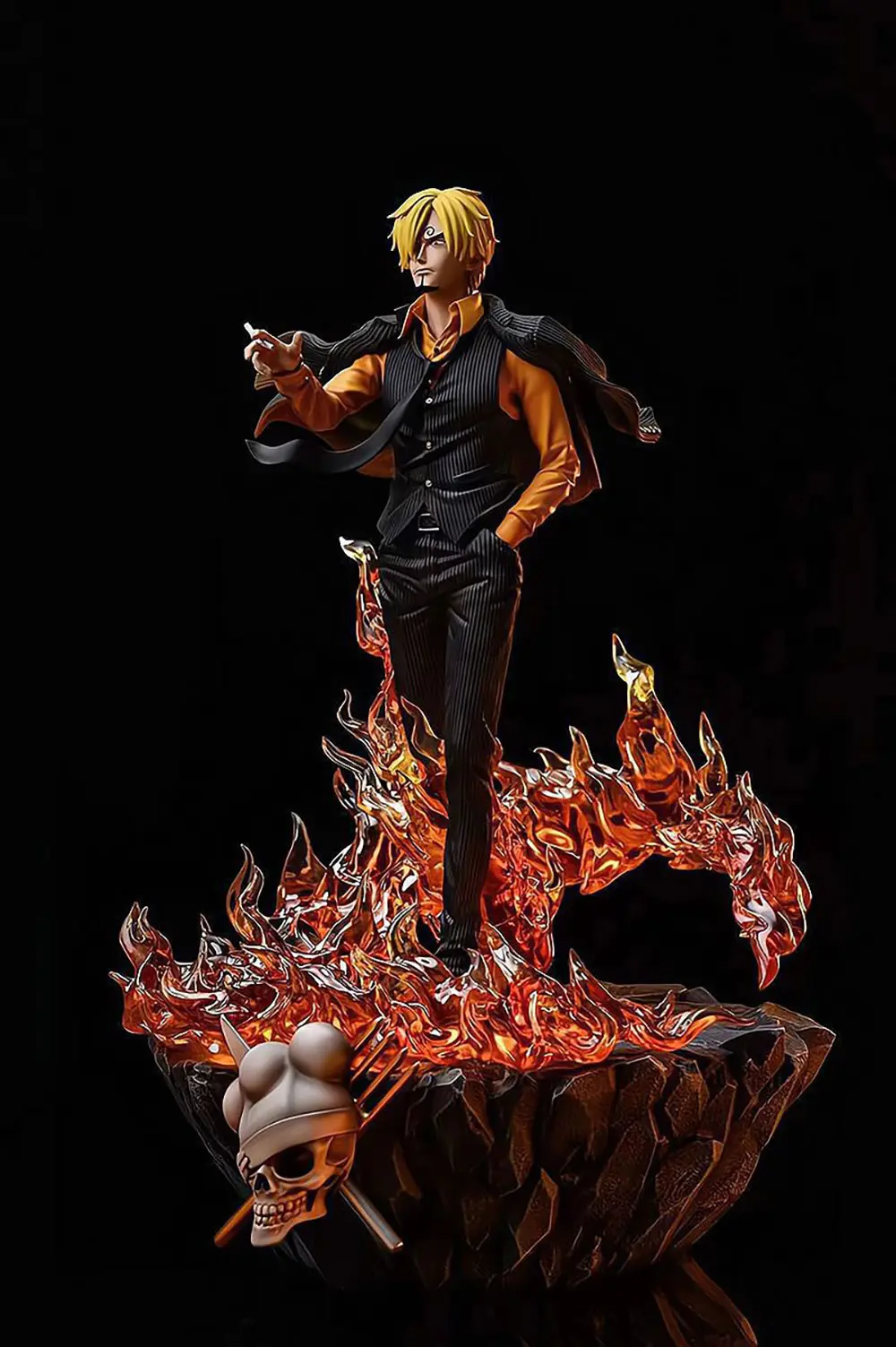 One Piece - Sanji (Monster Trio Hot-Blooded Light-Up Version) GK Statue - Image 3
