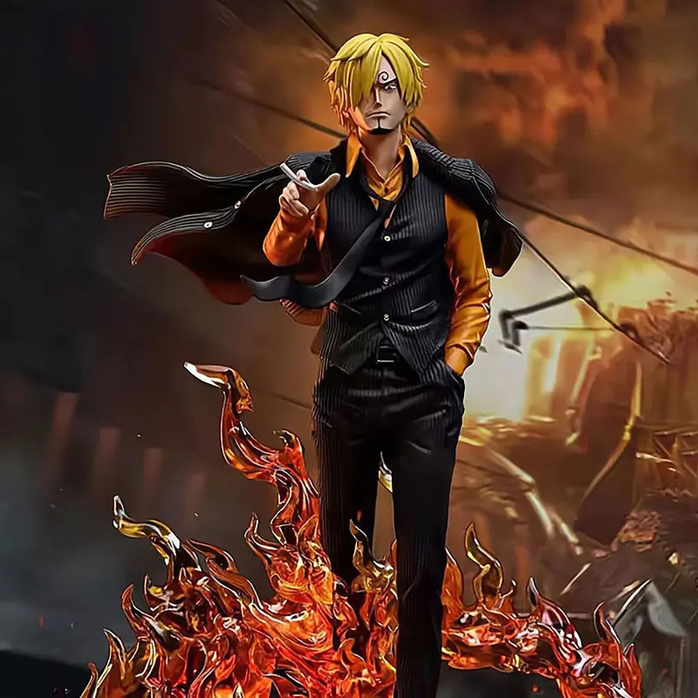 One Piece - Sanji (Monster Trio Hot-Blooded Light-Up Version) GK Statue - Image 2