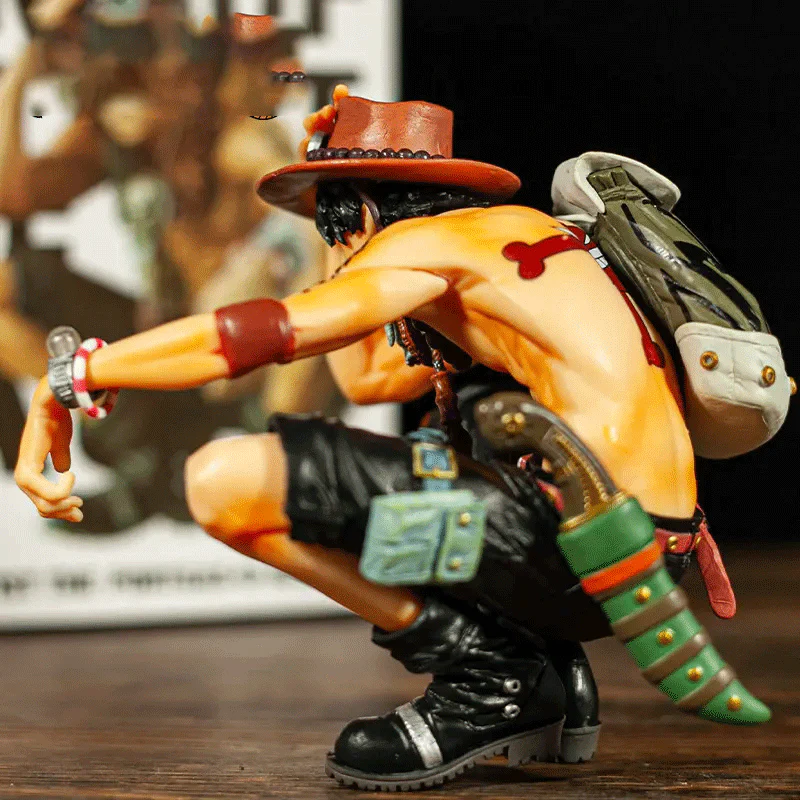 One Piece - Portgas D. Ace (Kneeling with Backpack Version) Figure - Image 4
