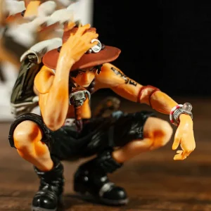 One Piece – Portgas D. Ace (Kneeling with Backpack Version) Figure
