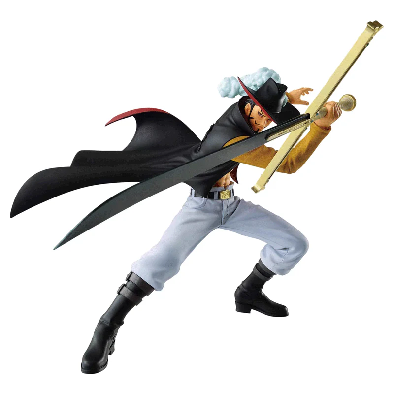 Buy One Piece Dracule Mihawk Hawk Eye World's Strongest Swordsman Figure with Crypto at AnimeFigureHub