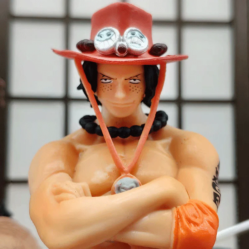 One Piece - Luffy Ace Sabo Three Brothers of Flame Complete Set PVC Figure - Image 5