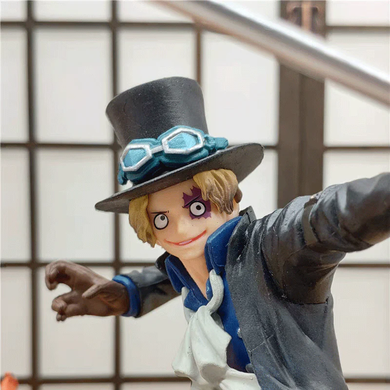 One Piece - Luffy Ace Sabo Three Brothers of Flame Complete Set PVC Figure - Image 4