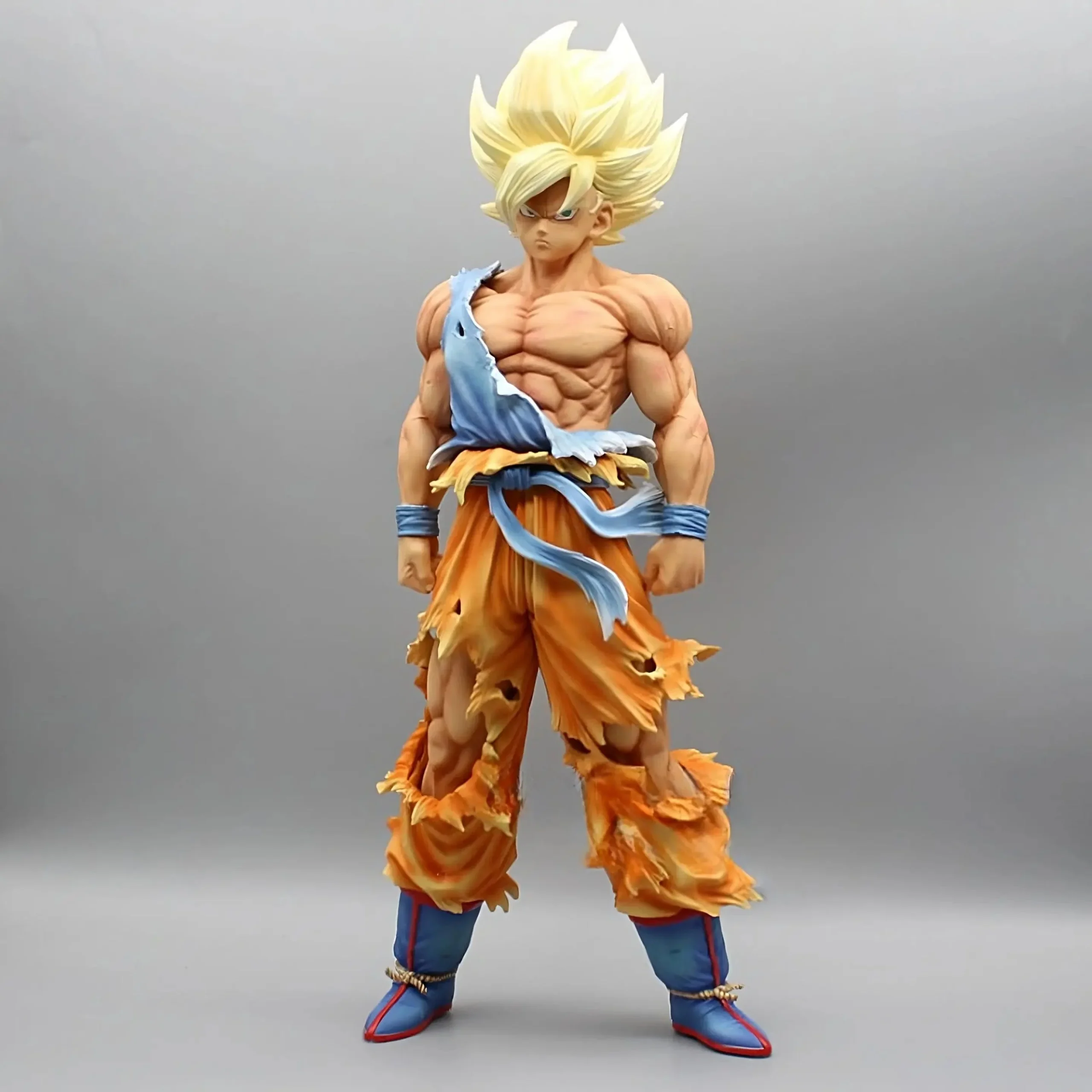 Buy Dragon Ball Z Super Saiyan Goku First Time Full Outfit Figure with Crypto at AnimeFigureHub