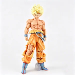 Dragon Ball Z – Super Saiyan Goku (First Transformation, Flowing Hair) Figure