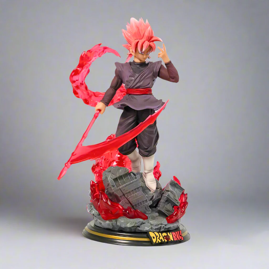Dragon Ball Z - Super Saiyan Rosé Goku Black Zamasu (Light-Up) Figure - Image 4