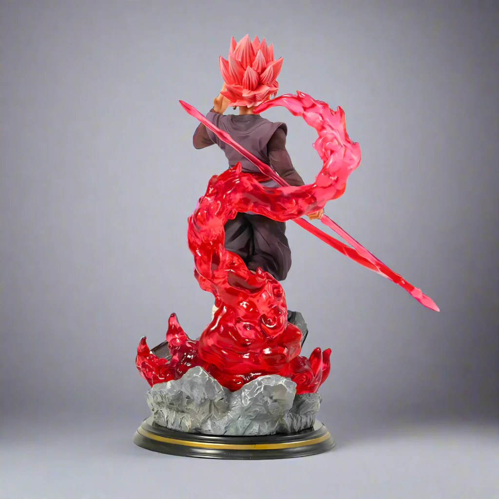 Dragon Ball Z - Super Saiyan Rosé Goku Black Zamasu (Light-Up) Figure - Image 3