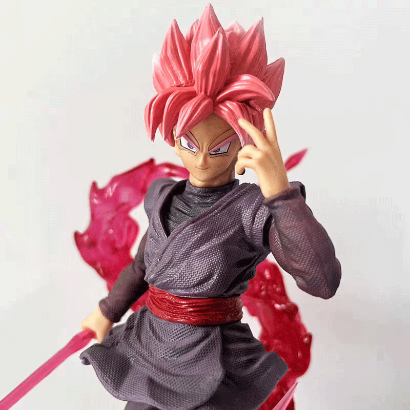 Dragon Ball Z - Super Saiyan Rosé Goku Black Zamasu (Light-Up) Figure - Image 2