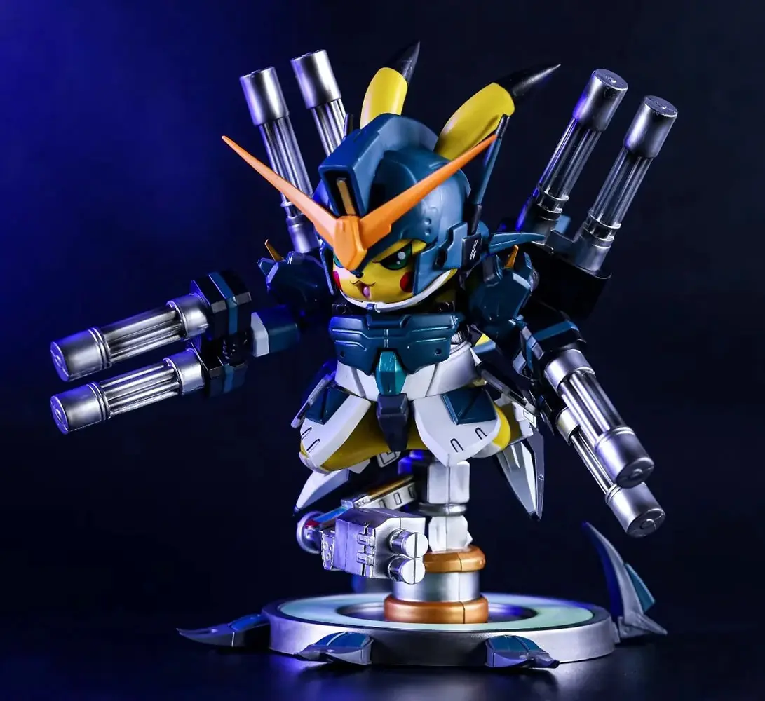Pokémon - Blue Mecha Pikachu Figure - Image 4
