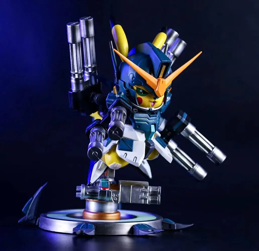 Pokémon - Blue Mecha Pikachu Figure - Image 2