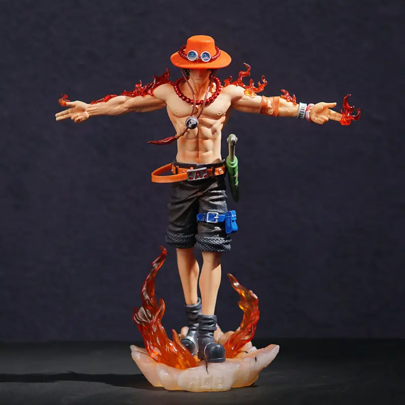 Buy One Piece Portgas D. Ace Winged Cross Version Figure with Crypto at AnimeFigureHub