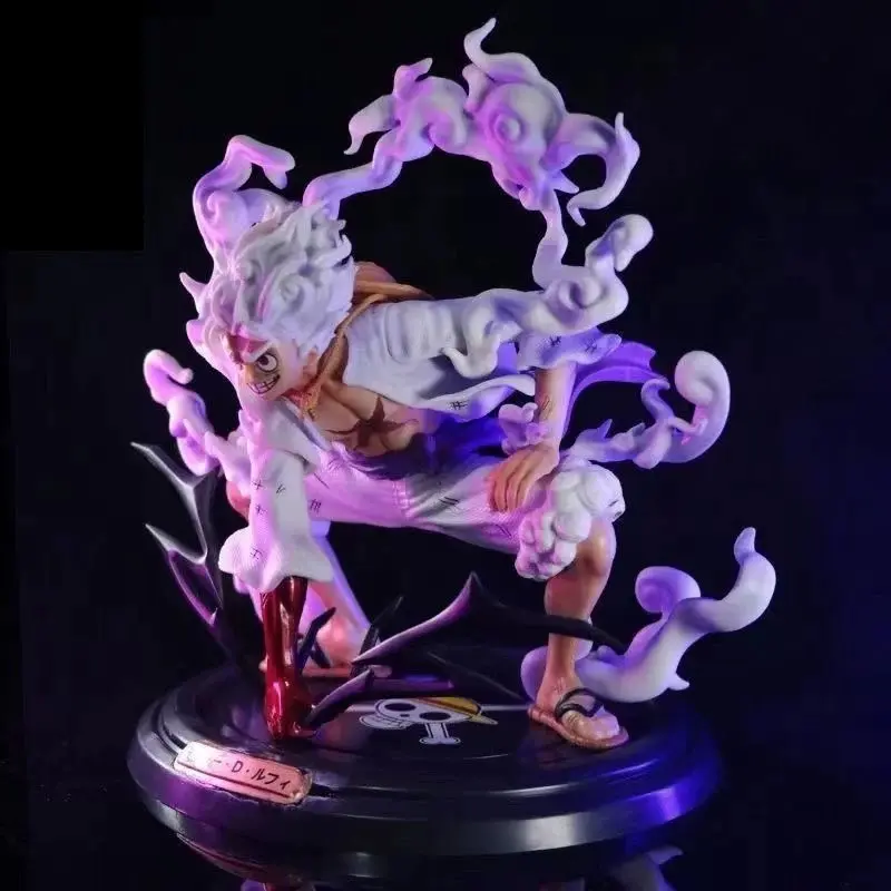 One Piece - Monkey D. Luffy (Gear 5 Crouching Pose) Figure - Image 3