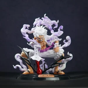 One Piece – Monkey D. Luffy (Gear 5 Crouching Pose) Figure