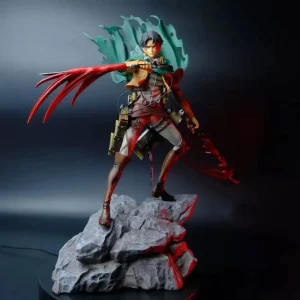 Attack on Titan – Levi Ackermann (Dual Head Sculpt Version) Statue